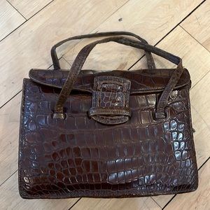 Vintage Crocodile Bag